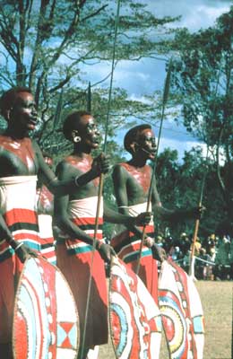 Воины масаи.