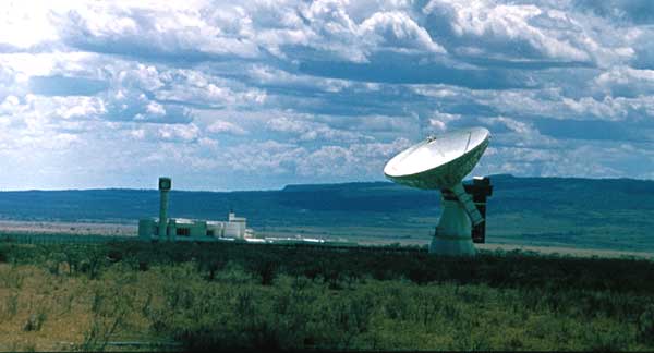 Станция слежения за искусственными спутниками Земли.  Кения.