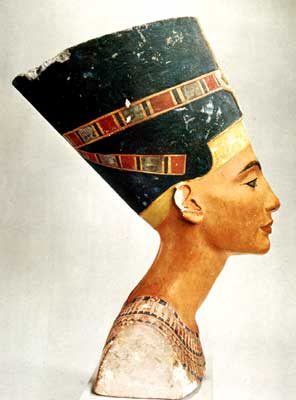 Портрет царицы Нефертити.