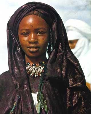 Женщины туареги.