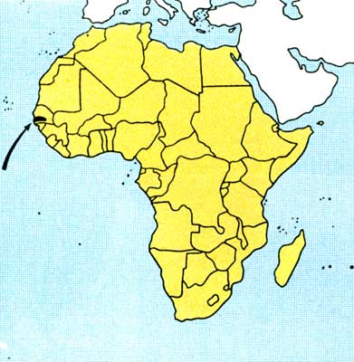 Территория Гамбии.