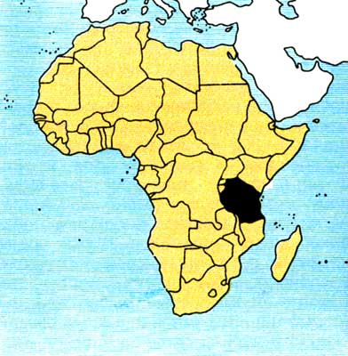 Территория Танзании.