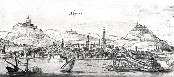 Крепость и город Алжир.