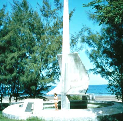Памятник В. да Гама в г. Малинди.