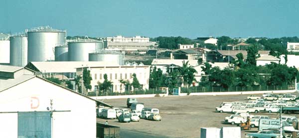 Порт в Джибути.