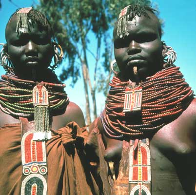 Женщины масаи.