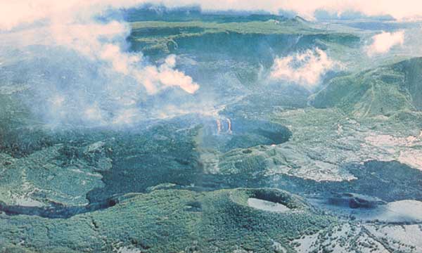 Вулкан Картала на острове Гранд-Комор.