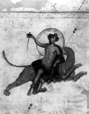 Фреска из римской виллы в Элитене.