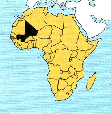 Территория Мали.
