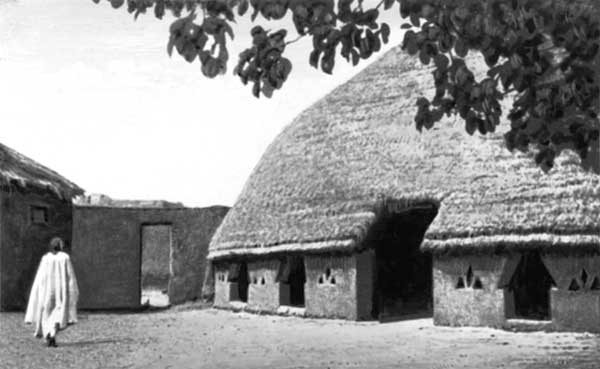 Типичное жилище в Северной Нигерии.