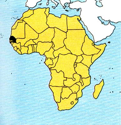 Территория Сенегал.
