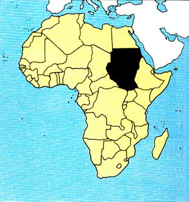 Территория Судана.